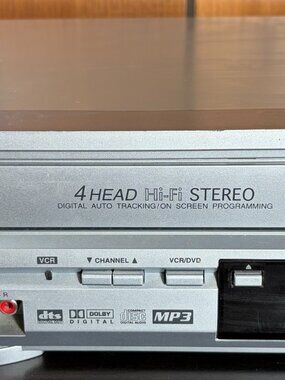 Sansui DVD VCR VHS 4 Head HiFi Stero Player Combo Model VRDVD4000 - No Remote